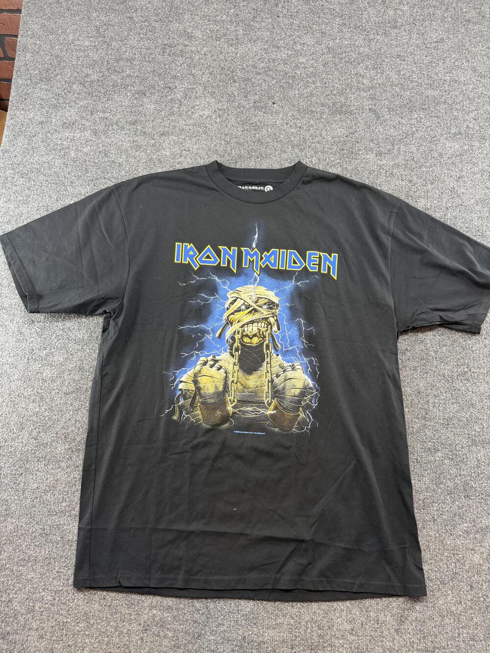 Iron Maiden Shirt Mens 2XLT Black Eddie Graphic Band Tee Tall Metal 2020